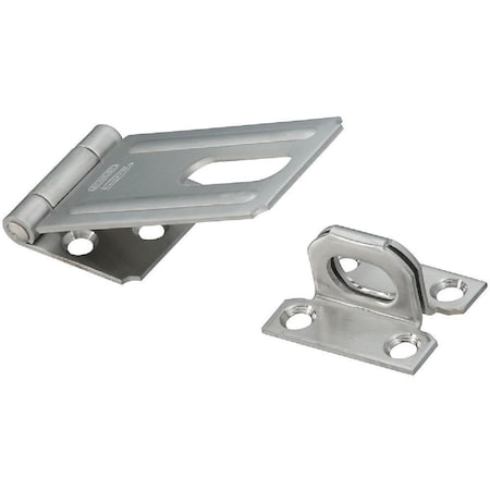 National 3-1/4 In. Stainless Steel Safety Hasp N348-250